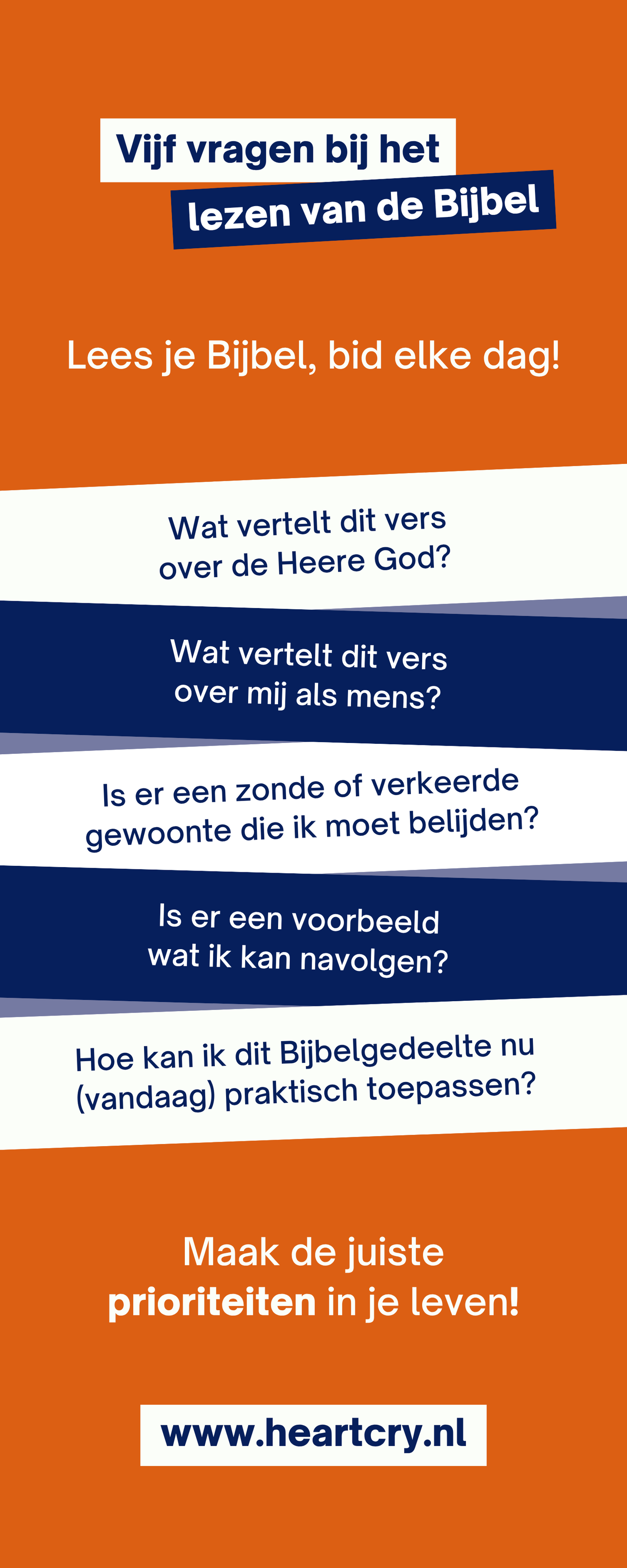 Boekenlegger met Bijbel markeersysteem en kleurcodes voor persoonlijke Bijbelstudie