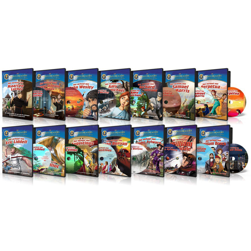 Fakkeldragers - 18 video's op USB