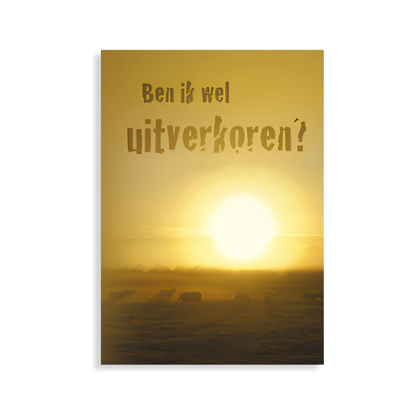 Ben ik wel uitverkoren?