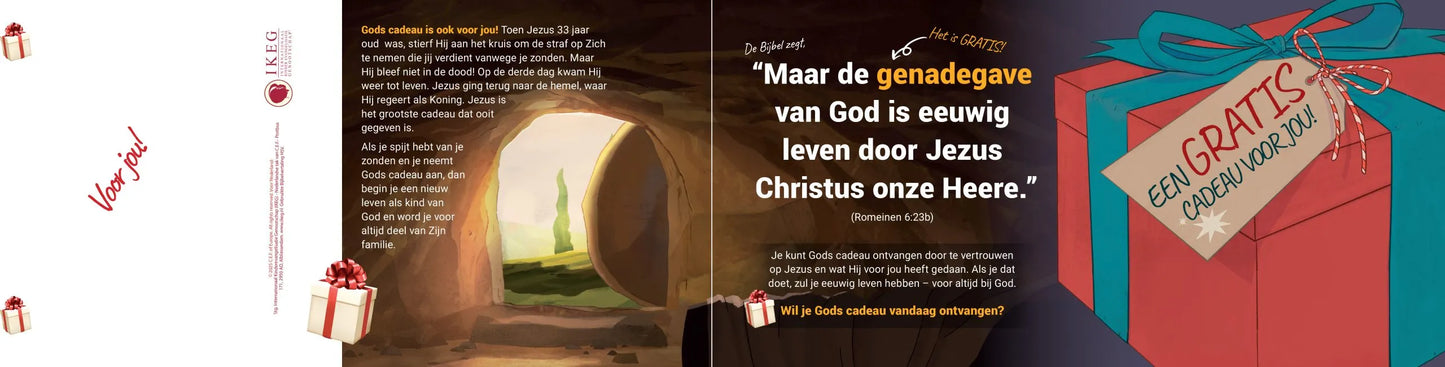 Een gratis cadeau voor jou! - Kerstfolder voor kinderen
