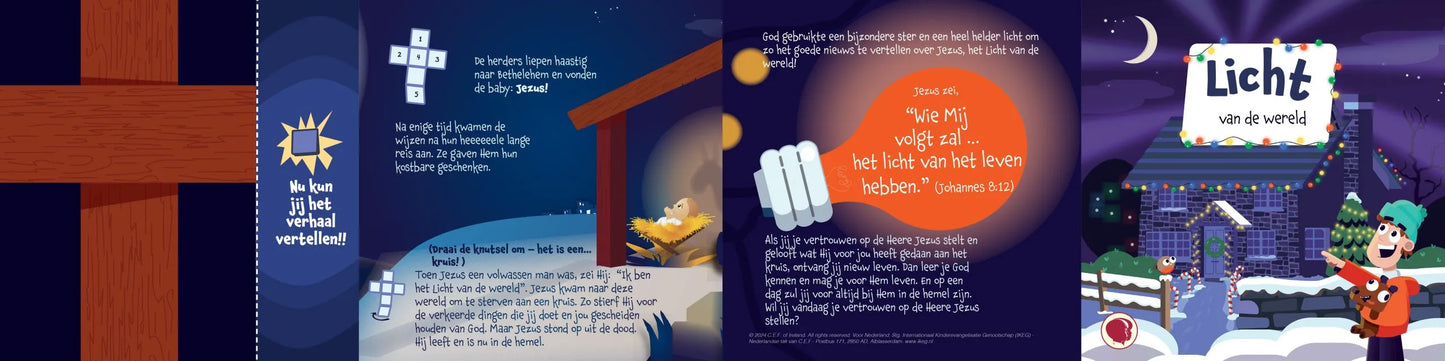 Licht van de wereld! - Kerstfolder voor kinderen